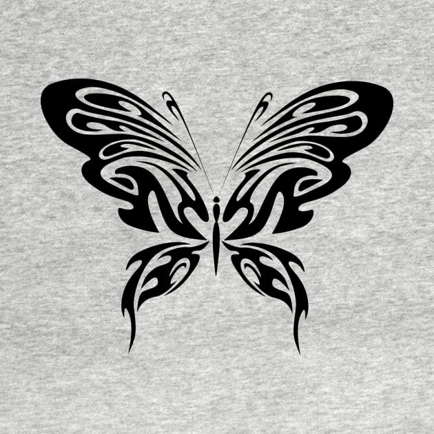 Abstract Butterfly by Printaha